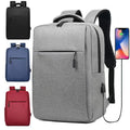 Cross-border Backpack Simple Laptop Business Bag School Student Bookbag Travel Backpack Custom Logo