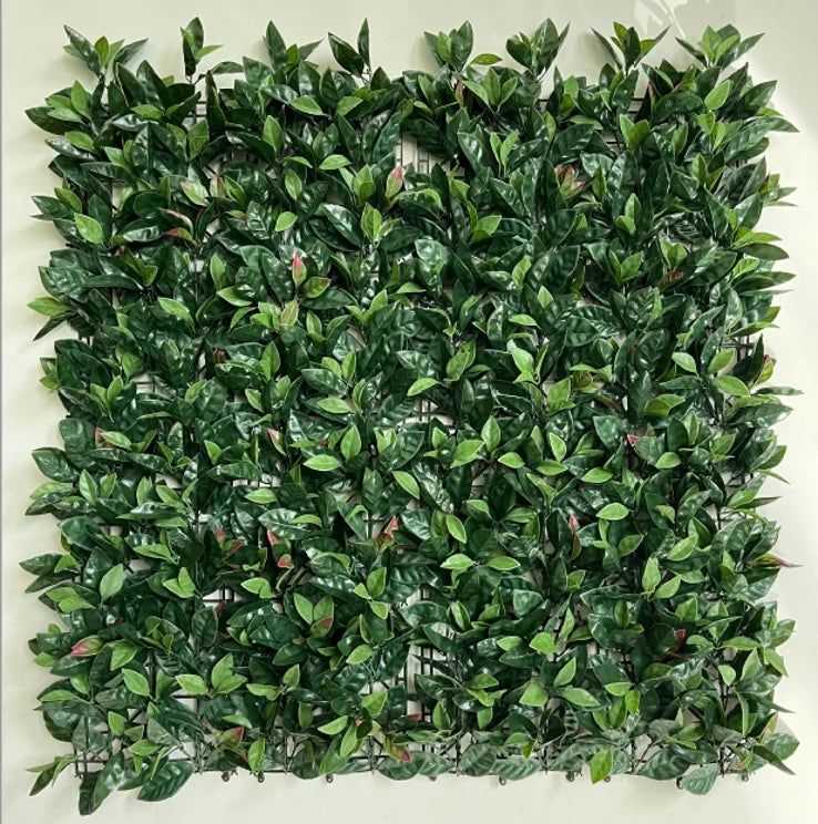 Ultra-Low Priced 1x1m Classic Artificial Green Wall Panel Long-Term Stock Hot Product Redhead Holly Grass Wall Panel