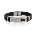 Promotional Christian Religious High Quality Stainless Steel Jewelry Bangle Wristband Cross Men Fine Bracelet for Women Men