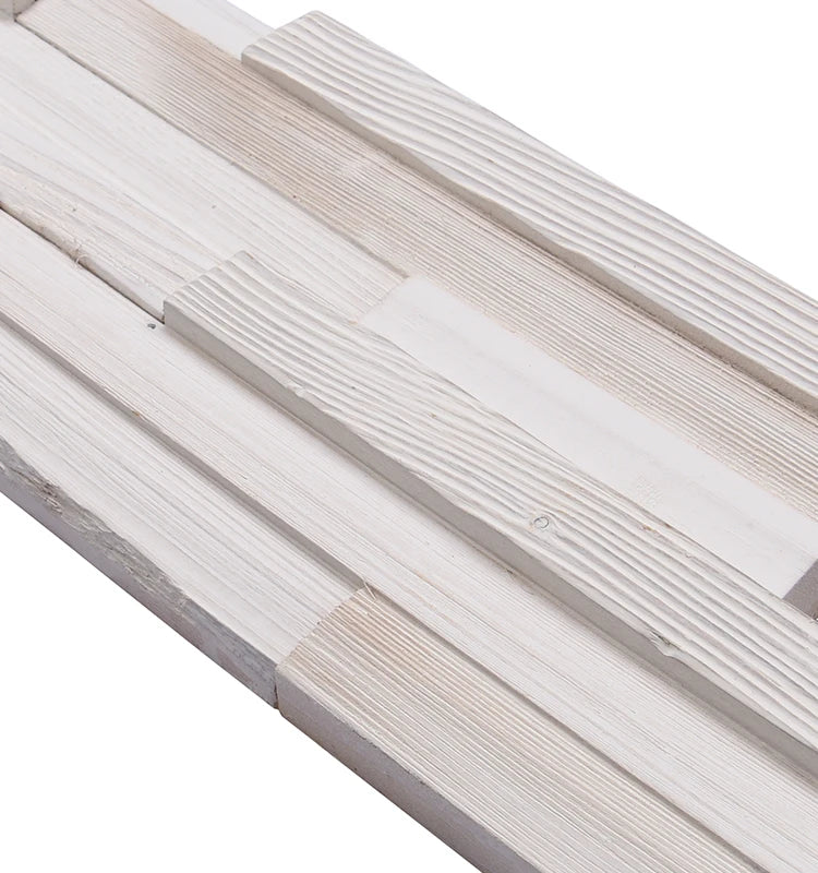 Kasaro Modern 3D Wall Cladding Reclaimed Solid Wood Geometric Pattern Easy Installation for Bedroom and Entertainment Venues