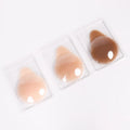 XR062 Waterdrop Reusable Stick on Breast Thin Edge Seamless Hypoallergenic Push up Silicone Nipple Covers With Adhesive