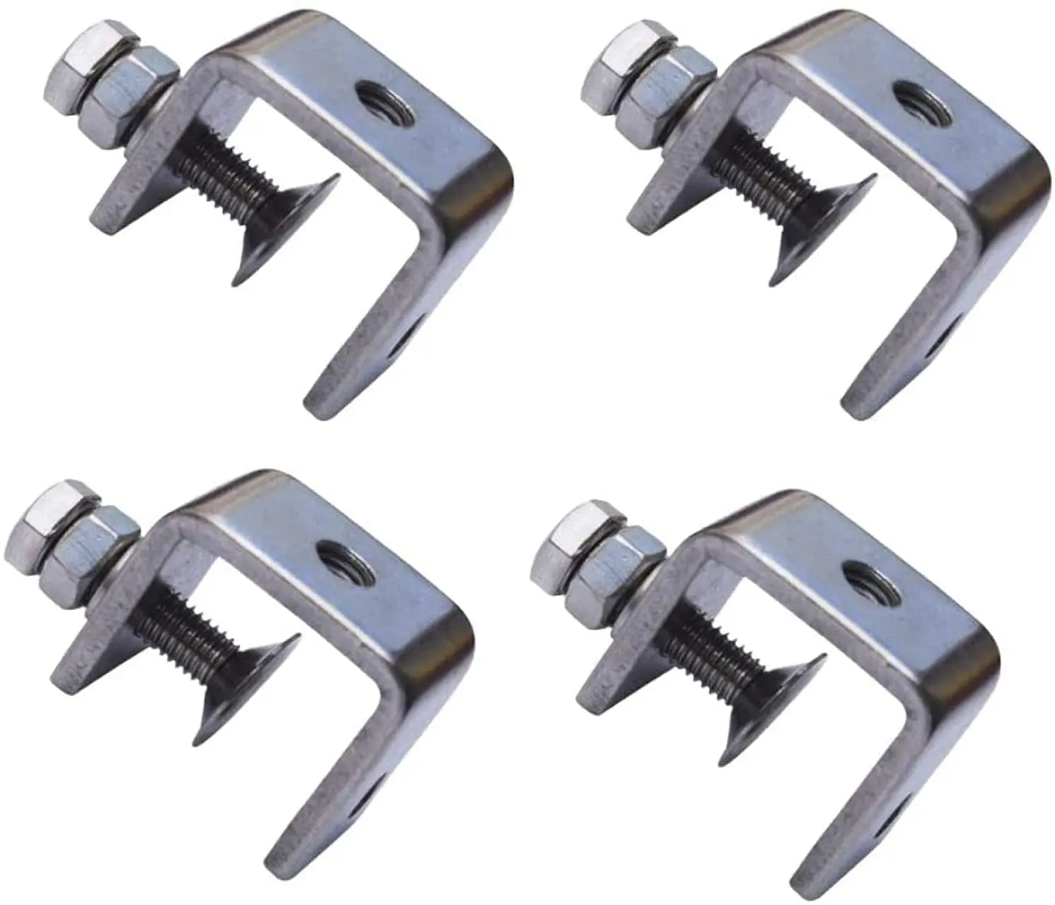 304 Stainless Steel Woodworking C Clamp with Tiger Clamp