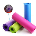 Factory Price Non-Slip Extra Thick Yoga Mats NBR Fitness Mat Density Foam for Yoga With Carrier Strap