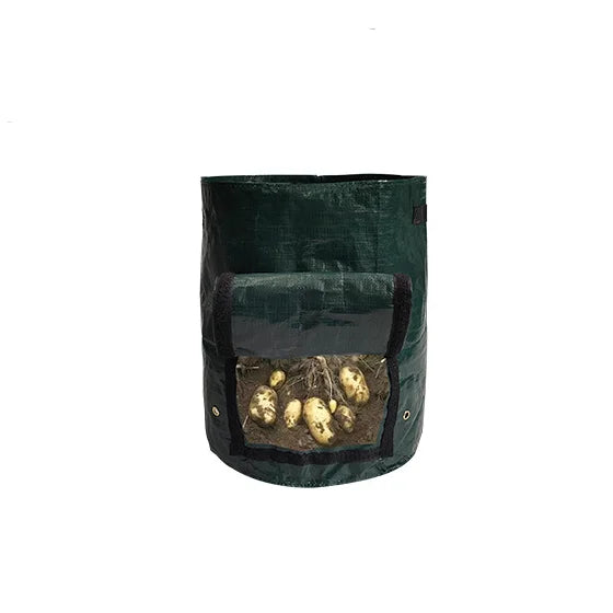 PE Home Garden Planting Grow Bags for Cultivation for Potatoes Tomatoes Strawberries Radishes