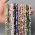 10-15mm Irregular Rough Raw Quartz Beads Natural Crystal Loose Gemstone Tumble Stones Beads for Jewelry Making