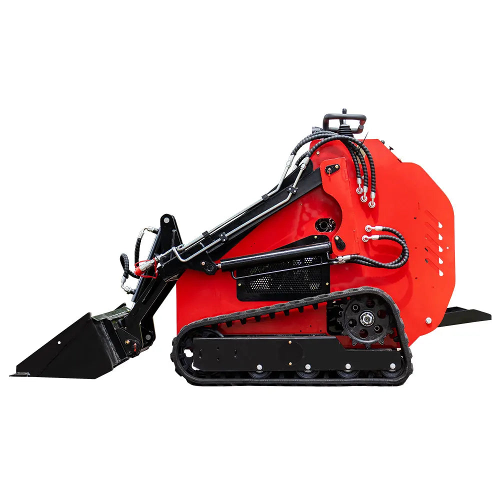 Discount Price Mini Skid Steer Concrete Mixer Snow Blower Auger Mower Baldes Sweeper Brush and Lawn Mower