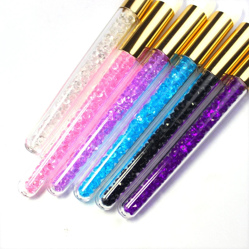 New Style Grafted Eyelash Mousse Cleaning Brush Diamond Eyelash Brush Nasal Wash Brush Wholesale Multi Functional Beauty Tool