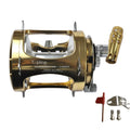 Big Game Tuna Reel Saltwater 2 Speed Drag Power 45kg 80w Deep Sea Boat Fishing Trolling Reel