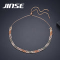 LUOTEEMI Hip Hop Necklace Charm Women Necklaces Rope Chain Jewelry Wholesale