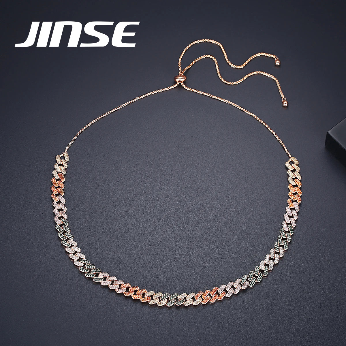 LUOTEEMI Hip Hop Necklace Charm Women Necklaces Rope Chain Jewelry Wholesale