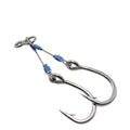 New Arrivals Saltwater Fishing Metal Wire Assist Hook Strong Double Jigging Fishing Hooks