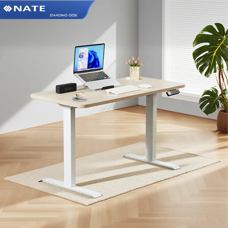 2JRF2(A) Eco-friendly Durable Ergonomic Adjustable Height Office Standing Desk Dual Motor Electric with 100kg Load Capacity