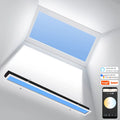 Westyle 140*1150mm LED Skylight Panel 50W Artificial Skylight LED Sunlight Simulator Ceiling Virtual Blue Sky Sunlight