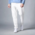 New Arrival Men's Pocket Casual White Pants Running Workout Jogger Pants