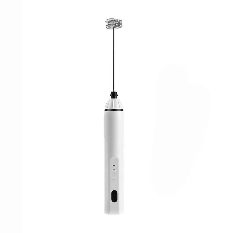 Kitchen Electric Milk Frother Automatic Milk Foam Maker Stainless Steel Whisk USB Mini Drink Mixer Blender
