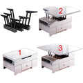 jinli factory Folding Dinner Table Lift Mechanism Iron Rising Coffee Table Furniture Hardware Space Saving Furniture Mechanism