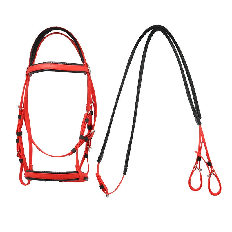 Wholesale Professional Equine Halter Tack Riding Headstall Equestrian Equipment Waterproof Horse Bridle