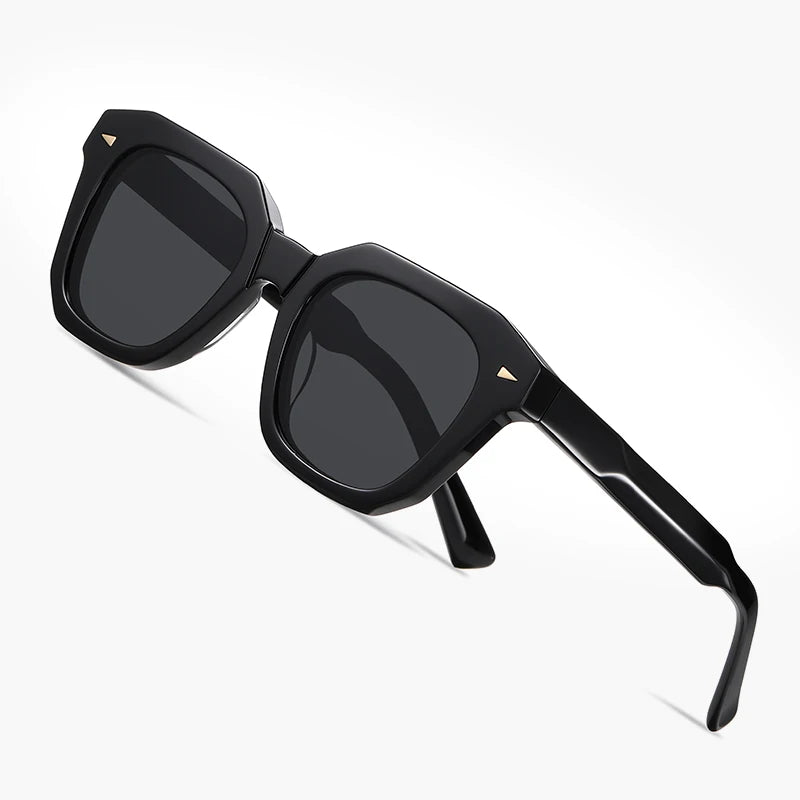 DOISYER Wholesale Pilot Fashion Italian Design UV400 High Quality Logo Custom Acetate Woman TAC Sunglasses Blue Gold Red