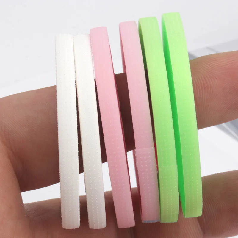Colorful 10 Rolls 4mm Eyelash Extension Non-Woven Fabric Lifting Isolation Tape Mini Sensitive Skin Lash Tape