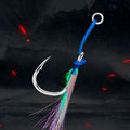 Deep Sea Fishing High Carbon Steel Assist Hooks Anti Corrosion Fishing Hook Slow Jigging Tuna Hook