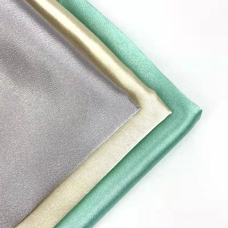 100% Polyester Crystal Satin Fabric 165gsm for Night Dress