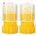 2PCS Queen Bee Marking Tool Non-Toxic Plastic Practical Queen Bee Marker Cage for Apiculture for Beekeepers