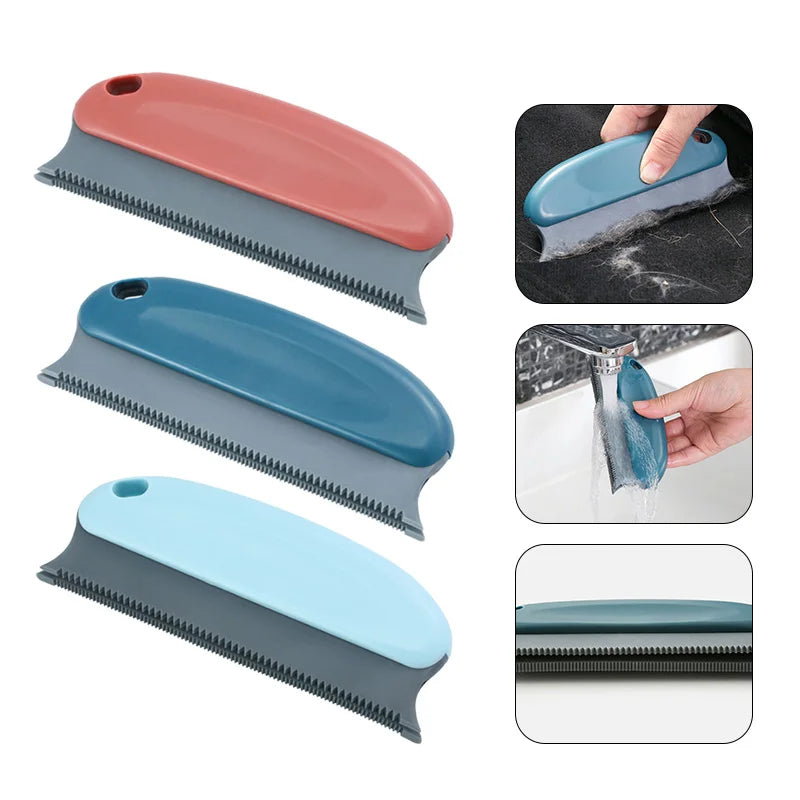 Multifunctional Eco-Friendly Handheld Cleaning Brush for Sofa Bed Seat Carpet Furniture Pet Hair Removal