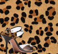 Vivid Animal Skin PU Faux Leather Fabric Knitted Backing for Sofa Furniture Chair Belt Shoe Garment Bag Decoration Craft Making