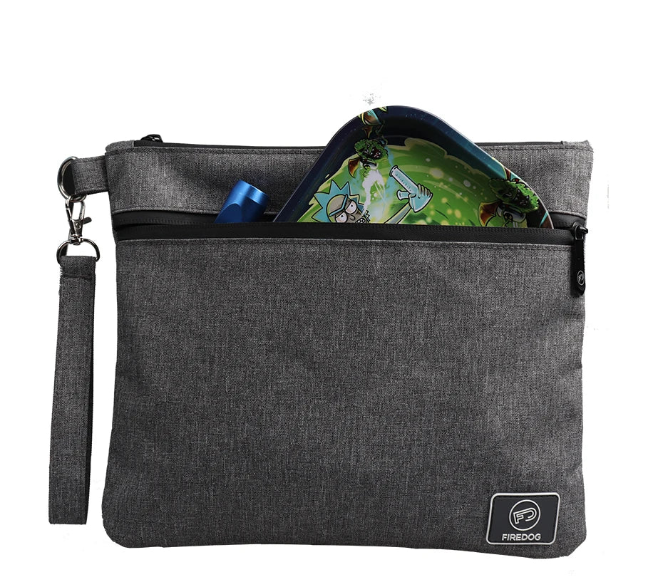 For FIREDOG Custom Travel Pouch Odor-Proof Smelly-Proof Carbon Lined Polyester Bag with Zipper Closure Special Purpose Bags &