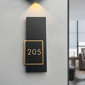 EZD Personalized Wooden Door SignsApt Door NumbersHospitality SignageHotel Room Door Signs