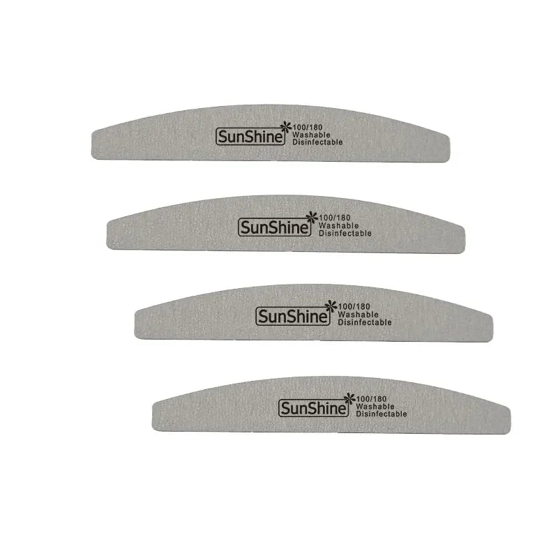 Japan Sandpaper 100/80 Grit Nail Files Professional Double-sided Nail Files 100/180 Nail Files 100/180