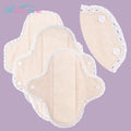 New Girl Lace Sanitary Pad Cotton Panty Liner Winged Towel Pad Washable Reusable Super Absorbe Women Incontinence Menstrual Pads