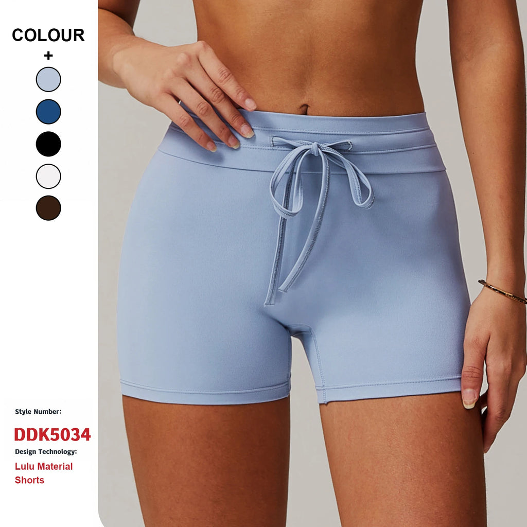 Custom High Quality Hip Lift Yoga Shorts Gym High Waist Fitness Pants Women Quick Dry Breathable Tight Sports Shorts