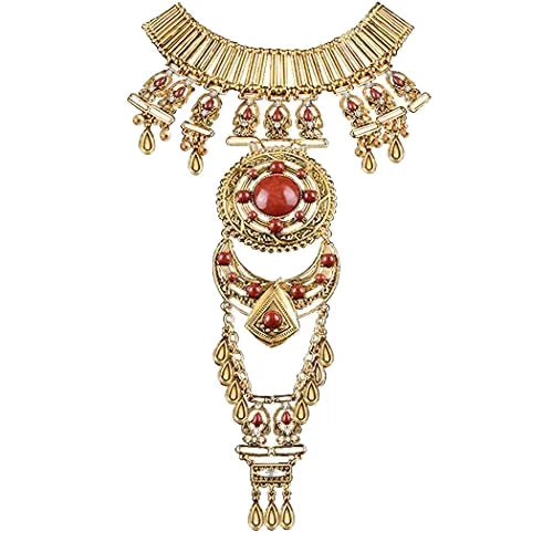 Vintage Style Women Necklaces Body Chain Ethnic Baroque Pendant Tassel Chokers Necklaces