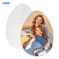 Easter Gift Large Egg Shape Jigsaw Puzzle Sublimation Blank Printable Paper Puzzle for Sublimation