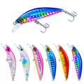 Wholesale 50mm 60g Luminous Abs Colorful Mini Sinking Fishing Small Minnow Lure