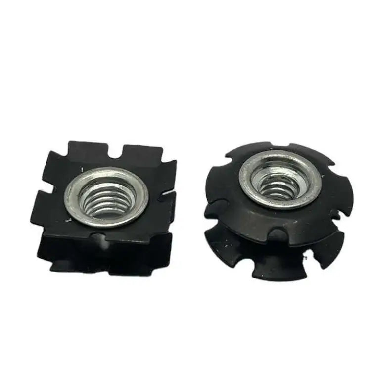 Square Nuts Custom Aluminium for Road Bike Round Star Nut