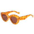3214-2 Retro Cat-Eye Sunglasses Y2K Tortoiseshell Design Polarized Lenses Europe America Fashion for Wholesale for Men Women