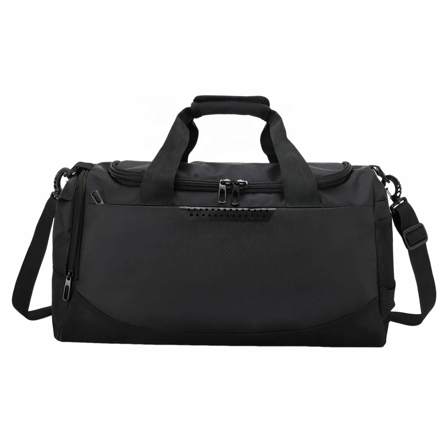 Evercredit Custom Logo Color Travel Duffle Gym Sports Luggage Waterproof Large Capacity Polyester Bag Shoe Compartment Men Women