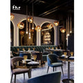 Modern Customized Hotel Public Area Set Boutique Lobby Sofa Furniture luxury chairs and tables set bar furniture restaurant