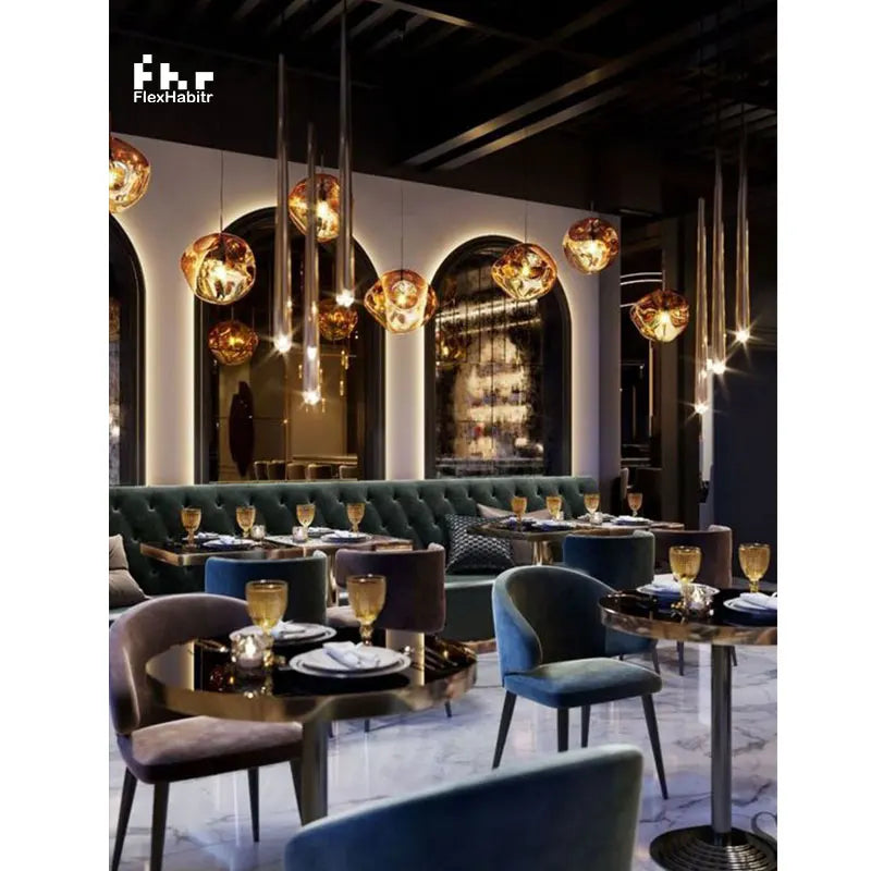 Modern Customized Hotel Public Area Set Boutique Lobby Sofa Furniture luxury chairs and tables set bar furniture restaurant