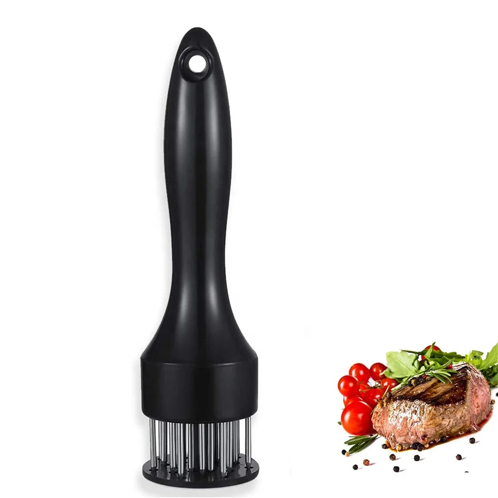 Steak Hammer Stainless Steel Fast Manual Multi Loose Meat Needle Injector Tenderizer