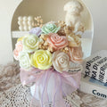 3d Design Rose Flower Aromatherapy Candle Silicone Mold Rose Scented Soap Plaster Mold Romantic Home Decoration Love's Gifts