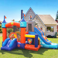 Bouncy Castle Commercial Adult Kid Party Inflatable Bounce House Combo Castle with SlideRing Toss GameBasketball HoopObstacle