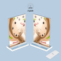 Top quality Clear Acrylic t-style table tent 4x6 inches plastic table tents card holder table tent menu holder