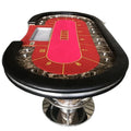High Quality JIAYI JY-T01 96inch LED Texas Poker Table for 10 Players Wholesale Luxury Gambling OEM China