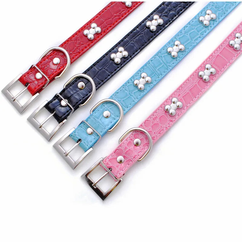 Wholesale Stocked Cheap Hot Selling Bone Shaped Design Slide on Dog Collar Id Tag