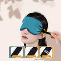 Customized Ice Silk Hot/Cold Compress Eye Mask Anti-Wrinkle Moisturizer Dark Circles Relief Shading Light Anti-Puffiness