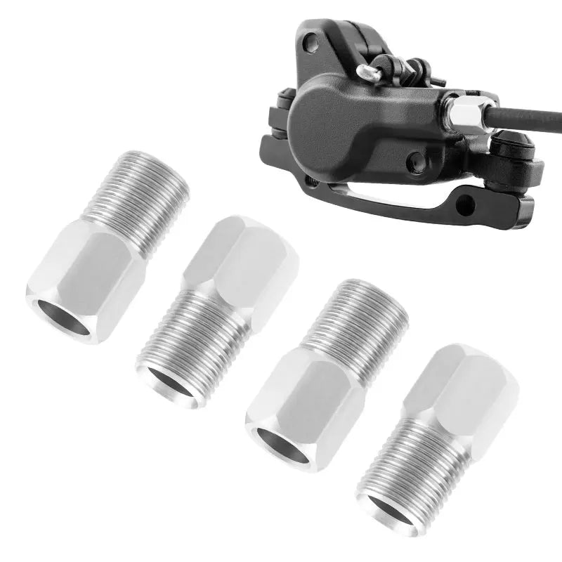 MUQZI Bike Oil Brake Tubing Screw Hollow Bolts Stainless Steel Bicycle Brake Housing Screw Hydraulic Disc Brake Oil Tube Bolt