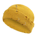 Human Made Iron Rings Pins Warm Winter Hats Short Beanies With Custom logo